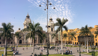 Centro histórico Lima, Perú